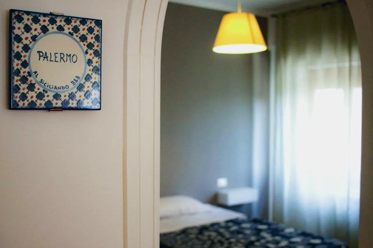 Al Siciliando B&B Palerme Couette-café
